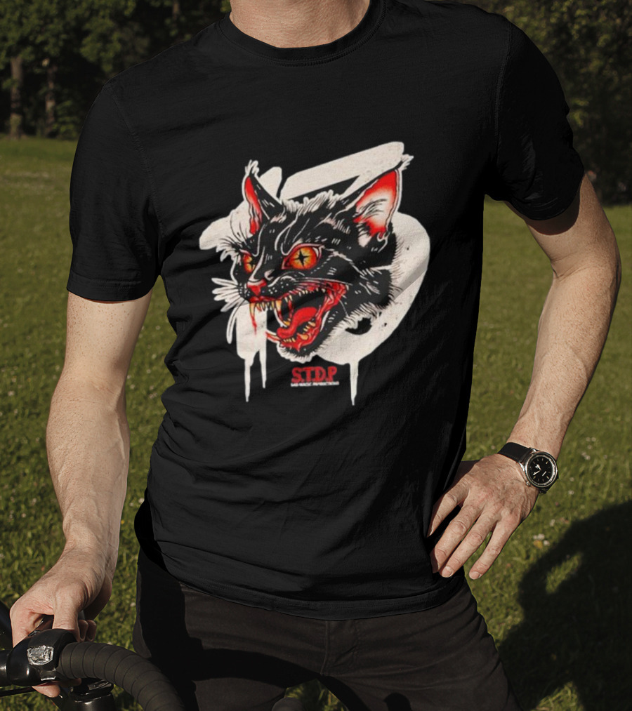 STDP Bad Magic Friday 13 Black Cat T-Shirt