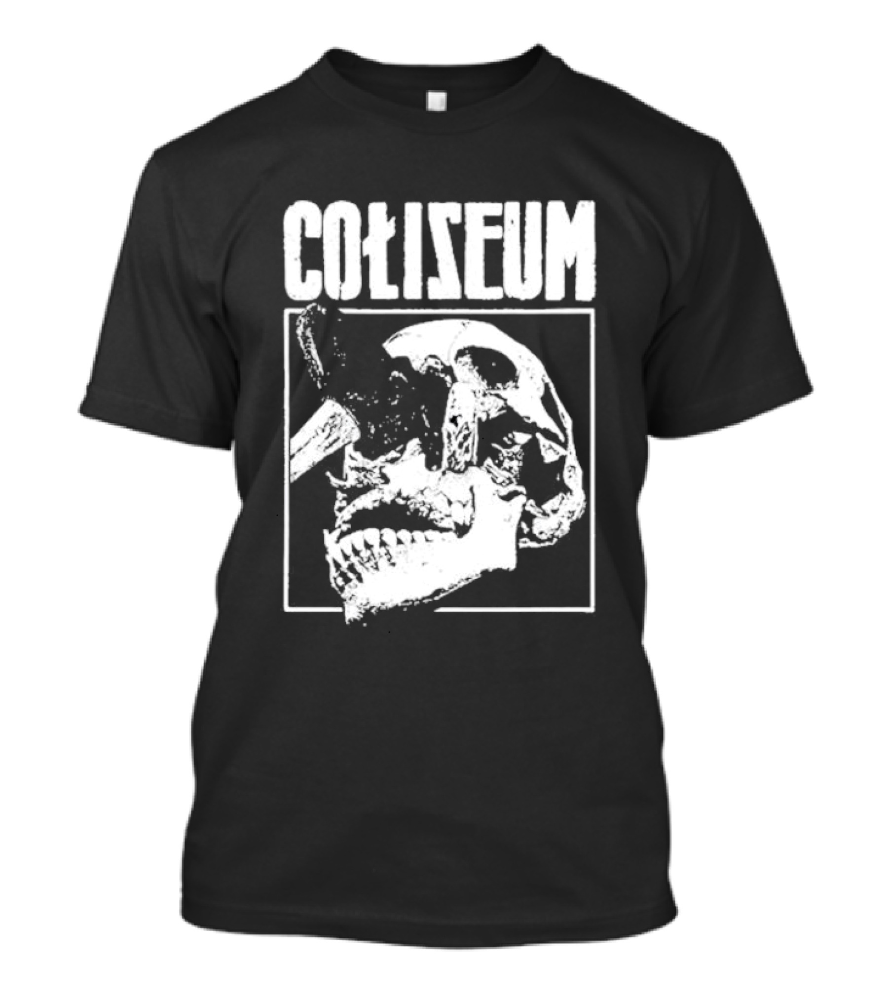 Coliseum Skull With Hammer T-Shirt