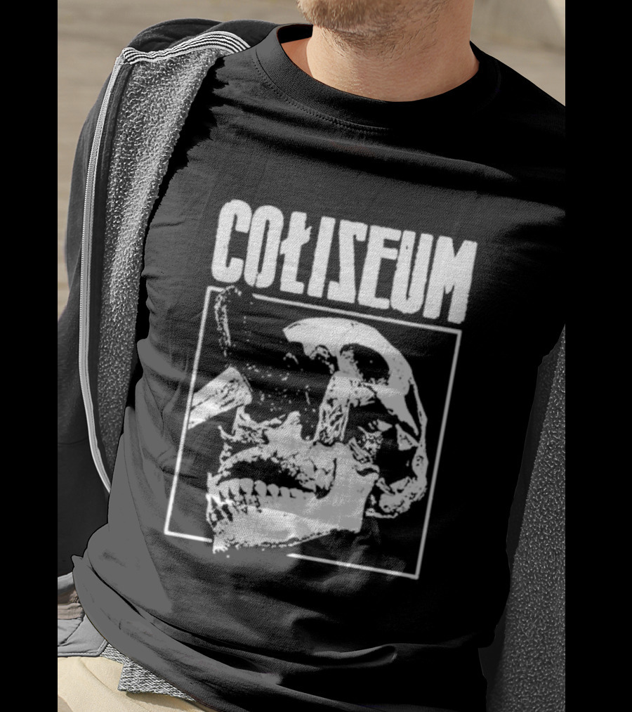 Coliseum Skull With Hammer T-Shirt