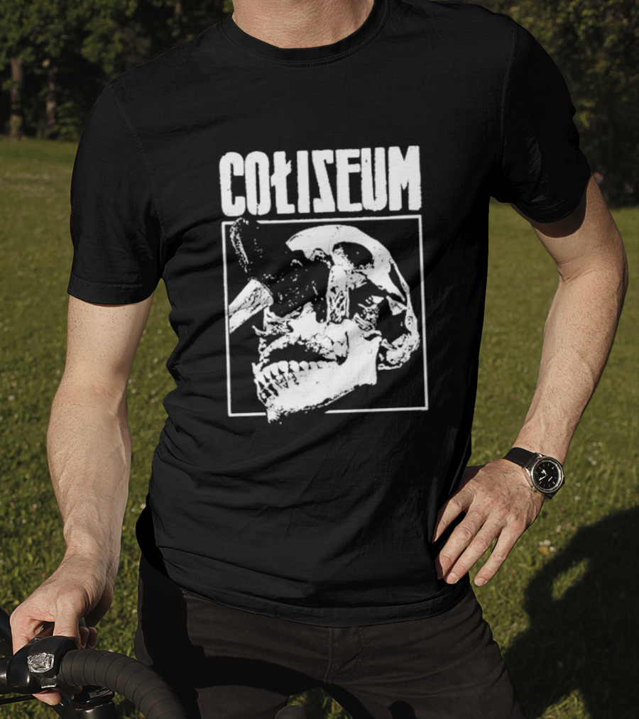 Coliseum Skull With Hammer T-Shirt
