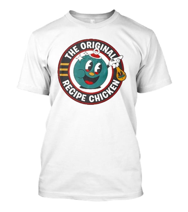 Yeye Weller KFC The Original Recipe Chicken Christmas Bauble White Printed T-Shirt
