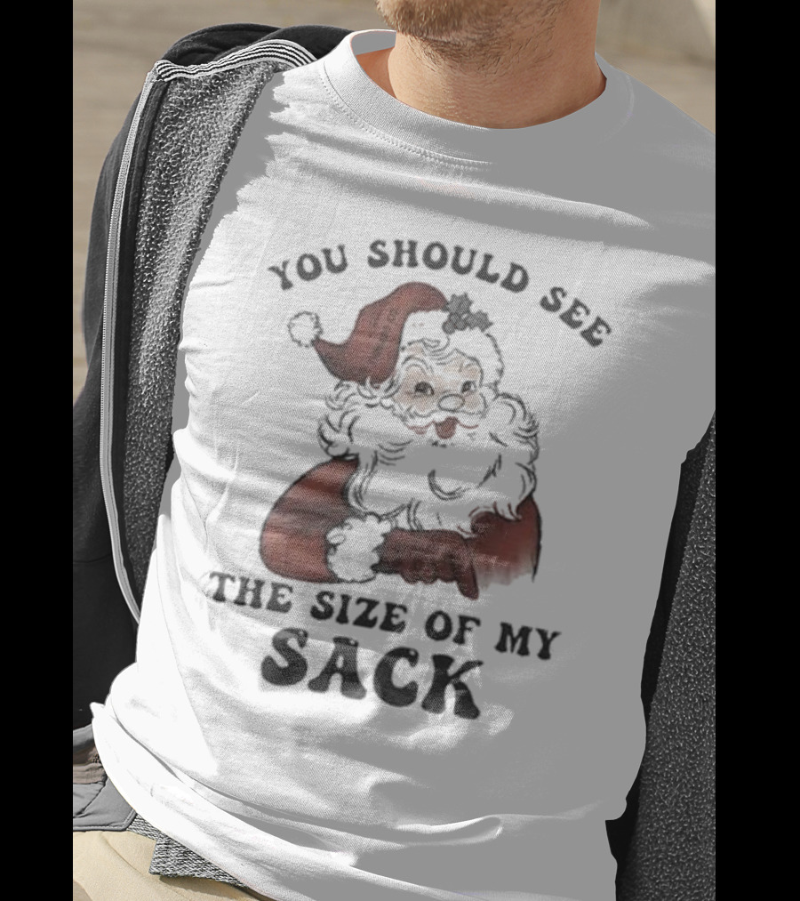 Santa Claus You Should See The Size Of My Sack T-Shirt