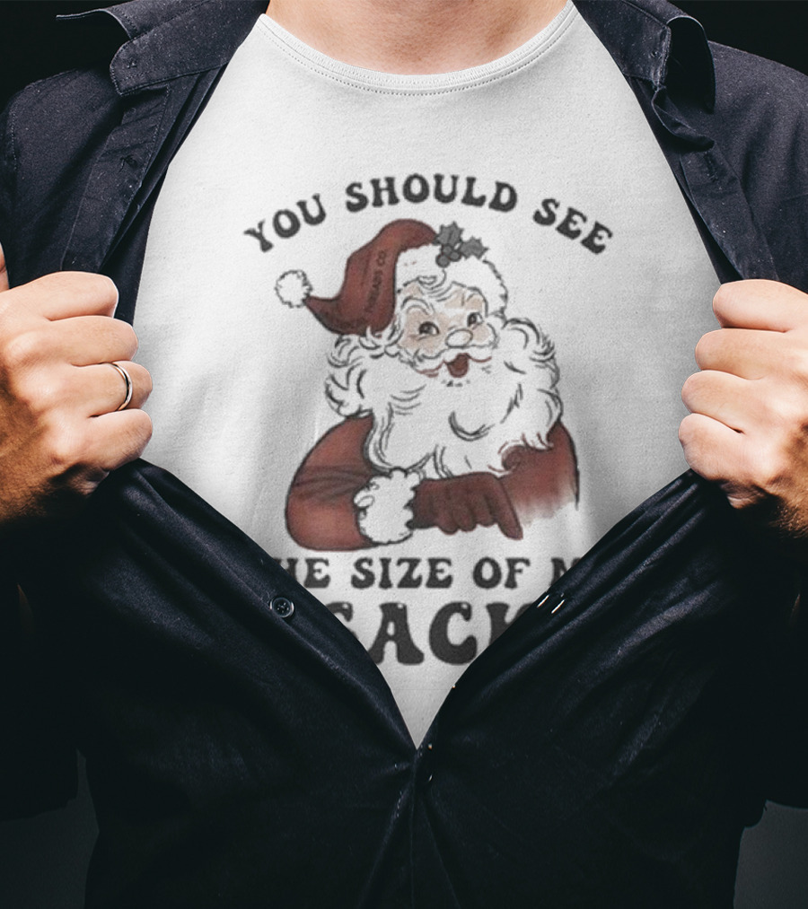 Santa Claus You Should See The Size Of My Sack T-Shirt