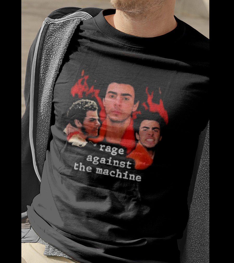 Rage Against The Machine Fiery Expression Trio T-Shirt