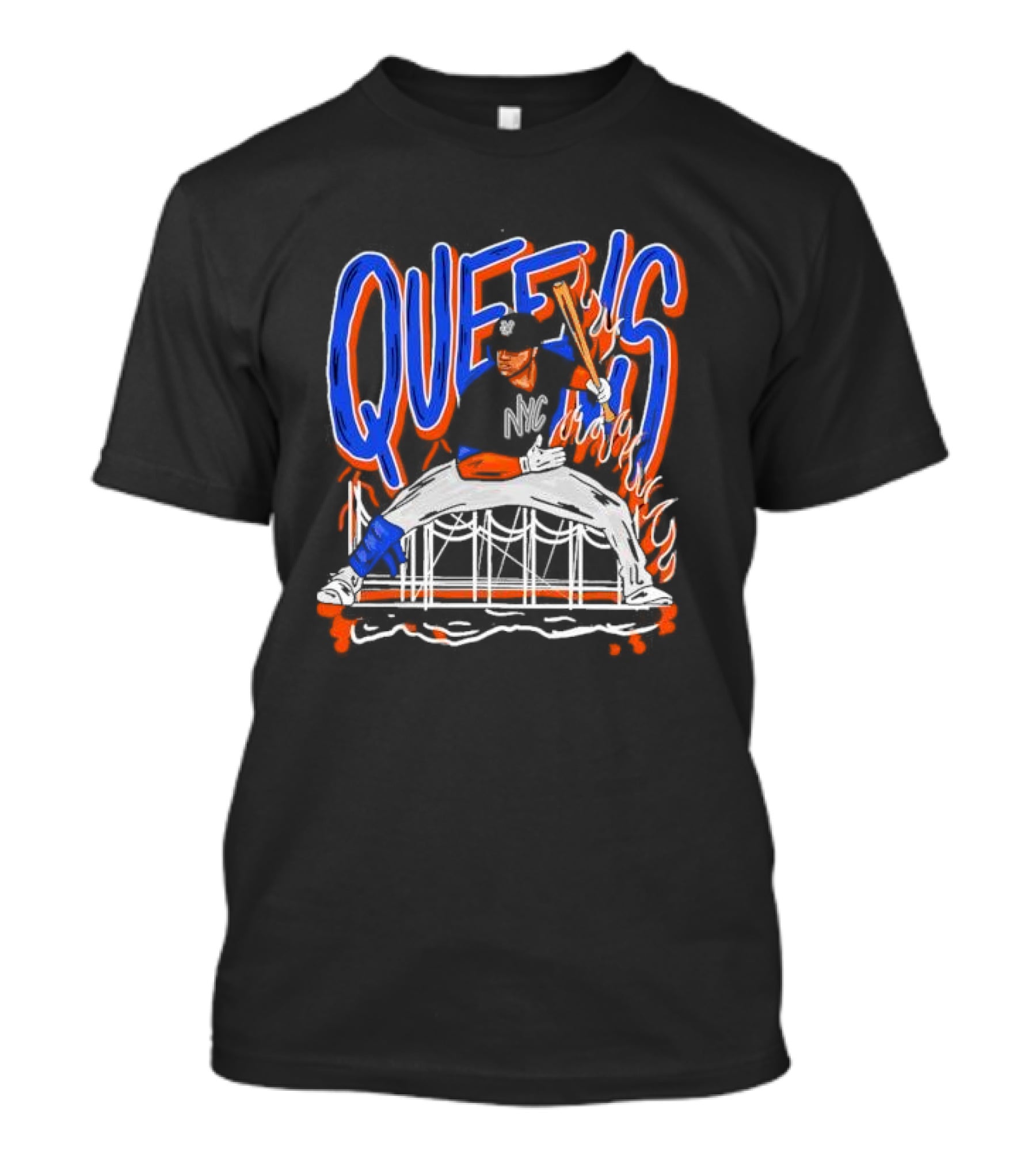 Soto Shuffle Queens NYC Baseball Bridge T-Shirt