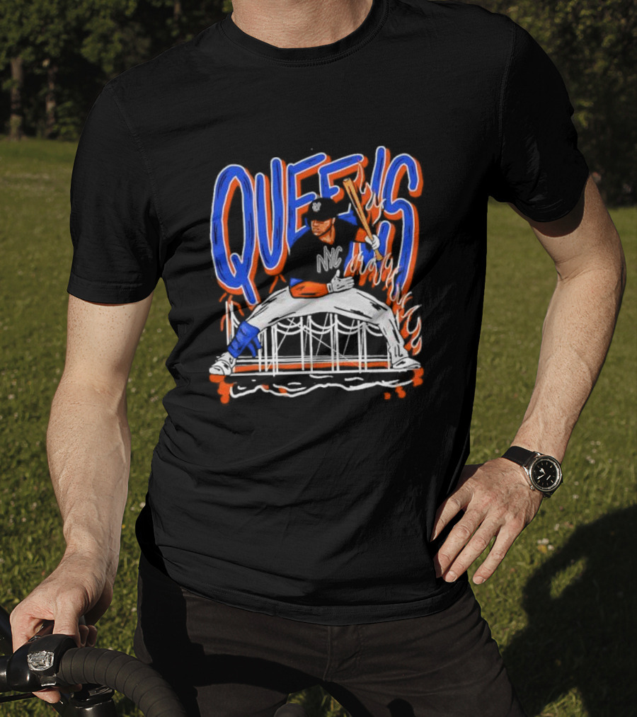 Soto Shuffle Queens NYC Baseball Bridge T-Shirt