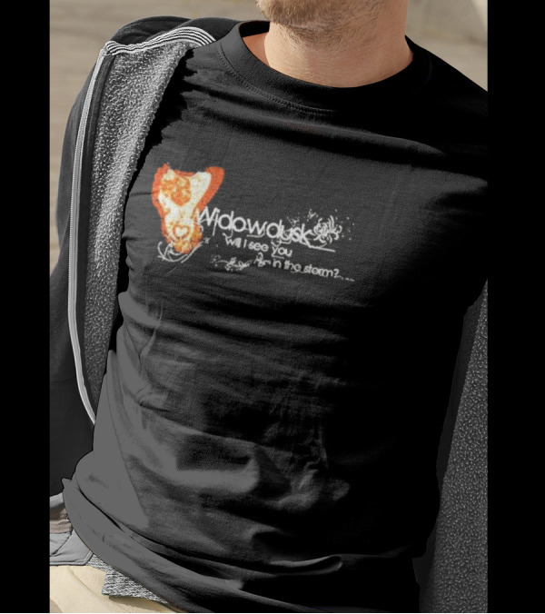 Widowdusk Will I See You In The Storm Heart And Swirls T-Shirt