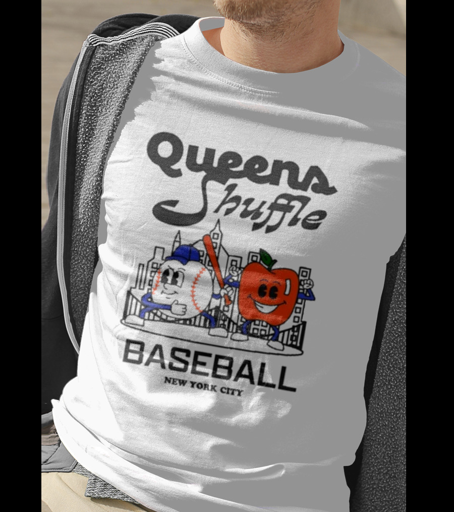 Queens Shuffle Baseball New York City T-Shirt