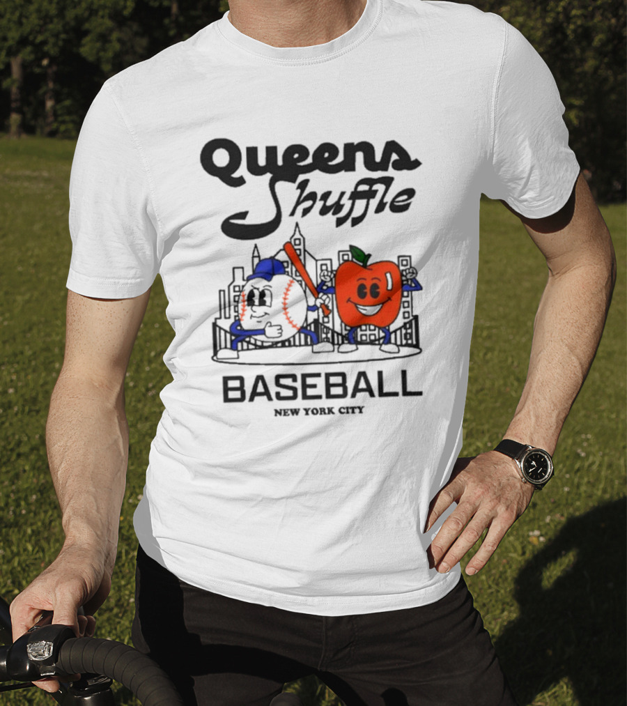 Queens Shuffle Baseball New York City T-Shirt