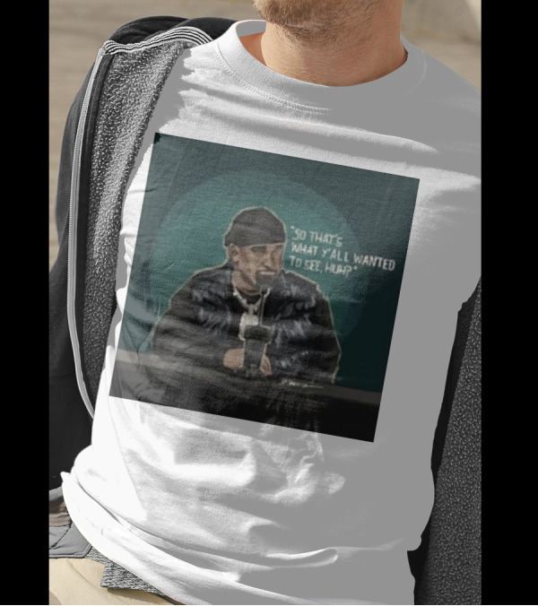 So That’s What Y’all Wanted To See Huh Press Conference Moment With Microphone T-Shirt