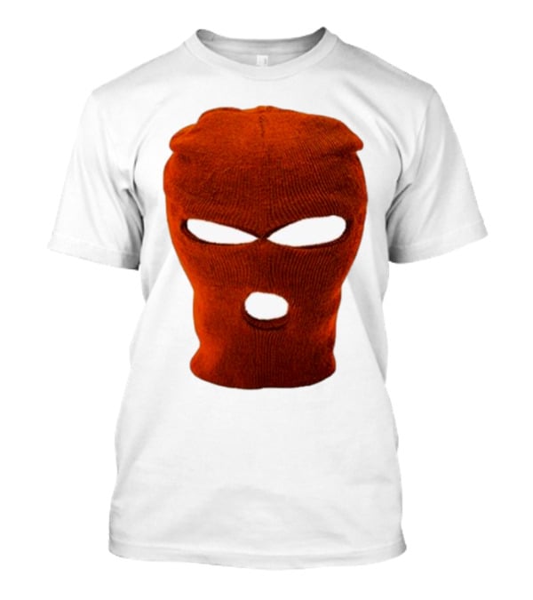 Nobigdyl Rob Hell Red Ski Mask T-Shirt