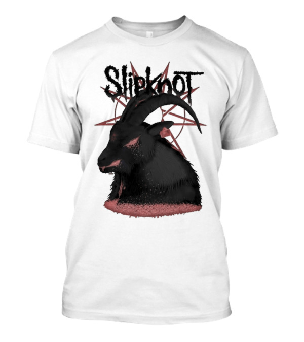 Slipknot Goat Head Symbol With Inverted Star Design For Dec 18 2024 Utilita Arena Birmingham UK Tour T-Shirt