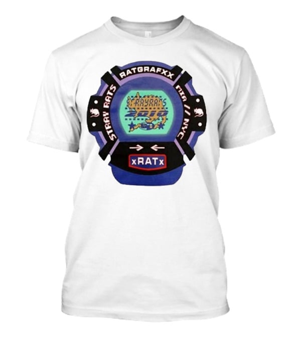 Stray Rats Ratgrafxx MTA II NYC XRATx T-Shirt