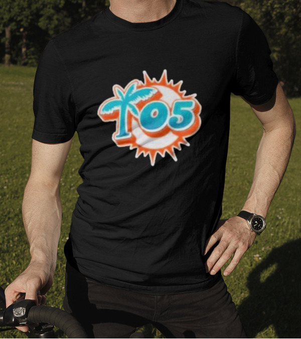 Tree O Five 05 Palm Sunburst T-Shirt