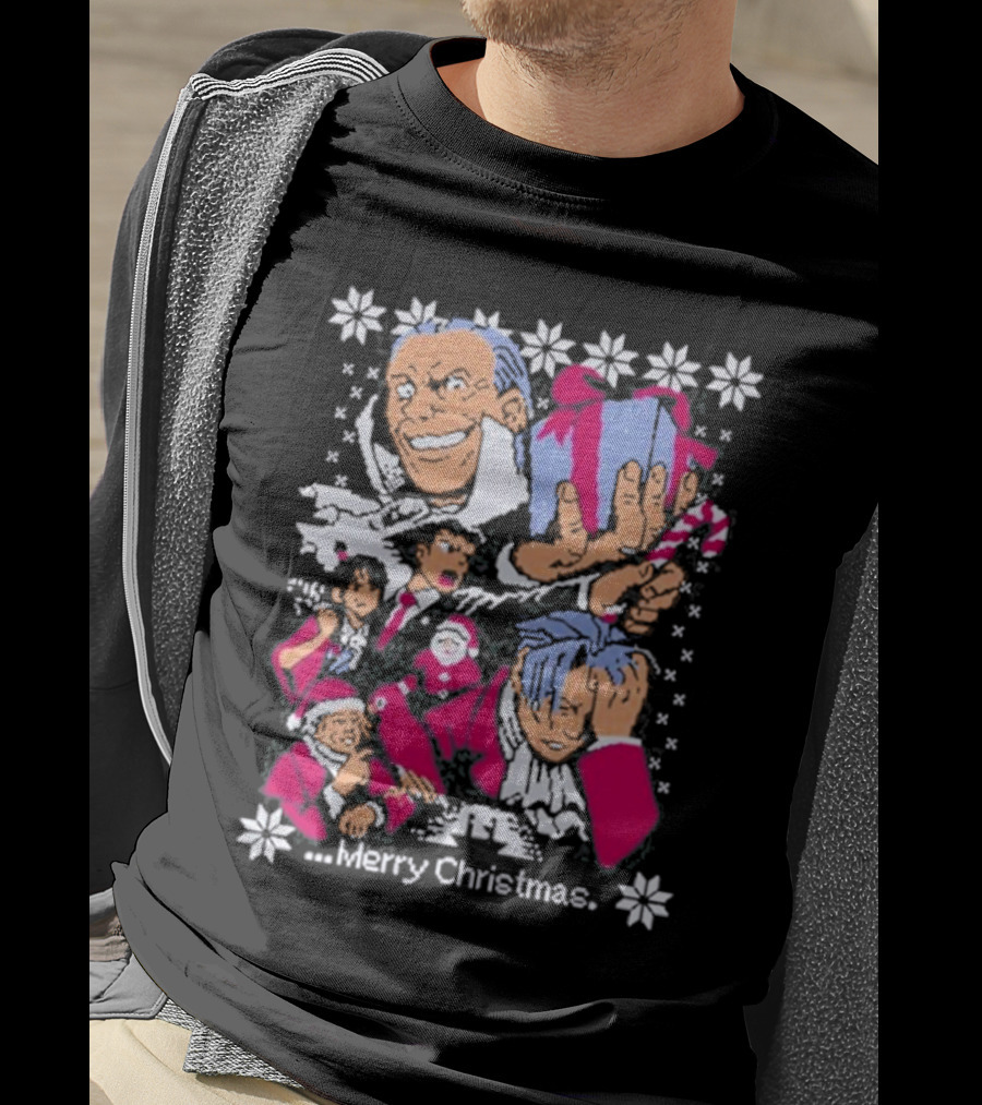 Merry Christmas Turnabout With Nina Matsumoto Characters T-Shirt
