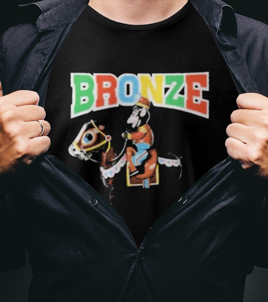 BRONZE 56k Cowboy Saddle T-Shirt