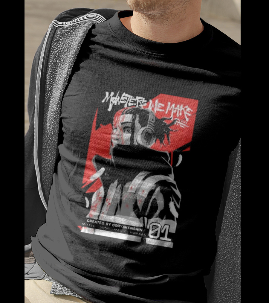 Monsters We Make Created By Coryxkenshin 01 T-Shirt