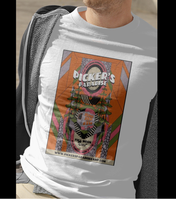 The Infamous Stringdusters Picker's Paradise Full Moon Resort Big Indian New York June 3-6 2025 T-Shirt
