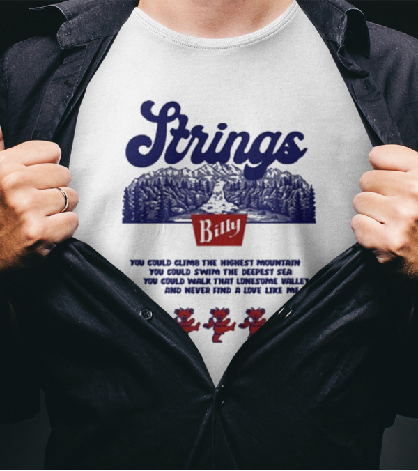 Strings Billy Mountain Valley Dancing Bears T-Shirt