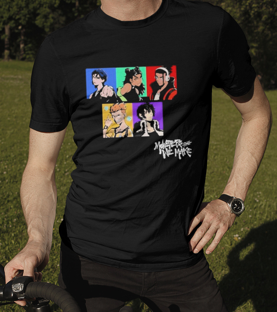 Monsters We Make Colorful Character Portraits T-Shirt