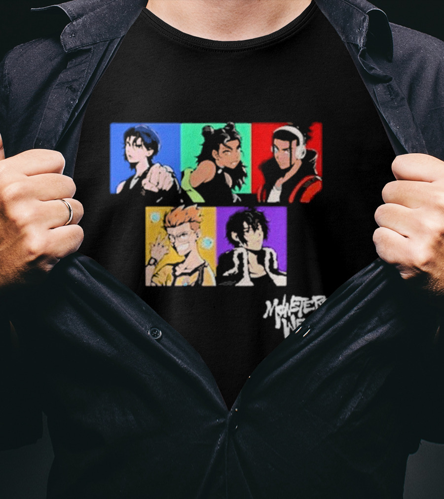 Monsters We Make Colorful Character Portraits T-Shirt