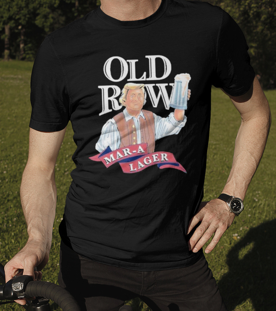 Old Row Mar-A Lager Vintage Style Cheers Figure T-Shirt