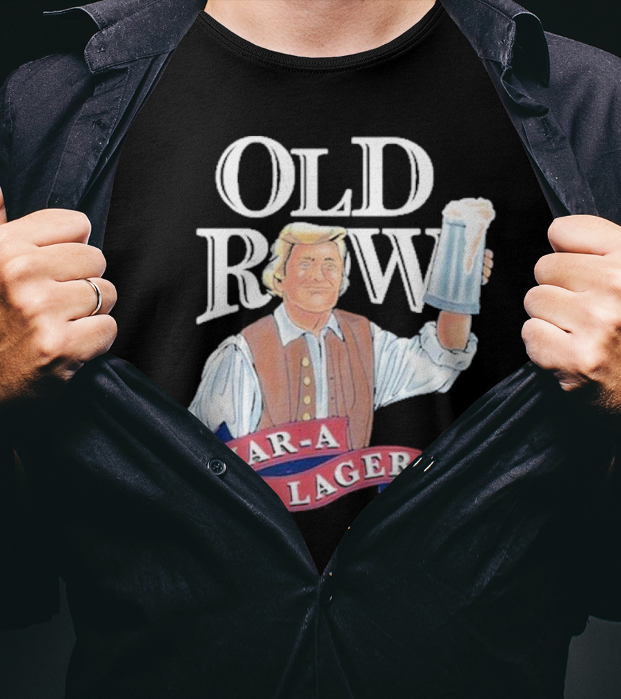 Old Row Mar-A Lager Vintage Style Cheers Figure T-Shirt