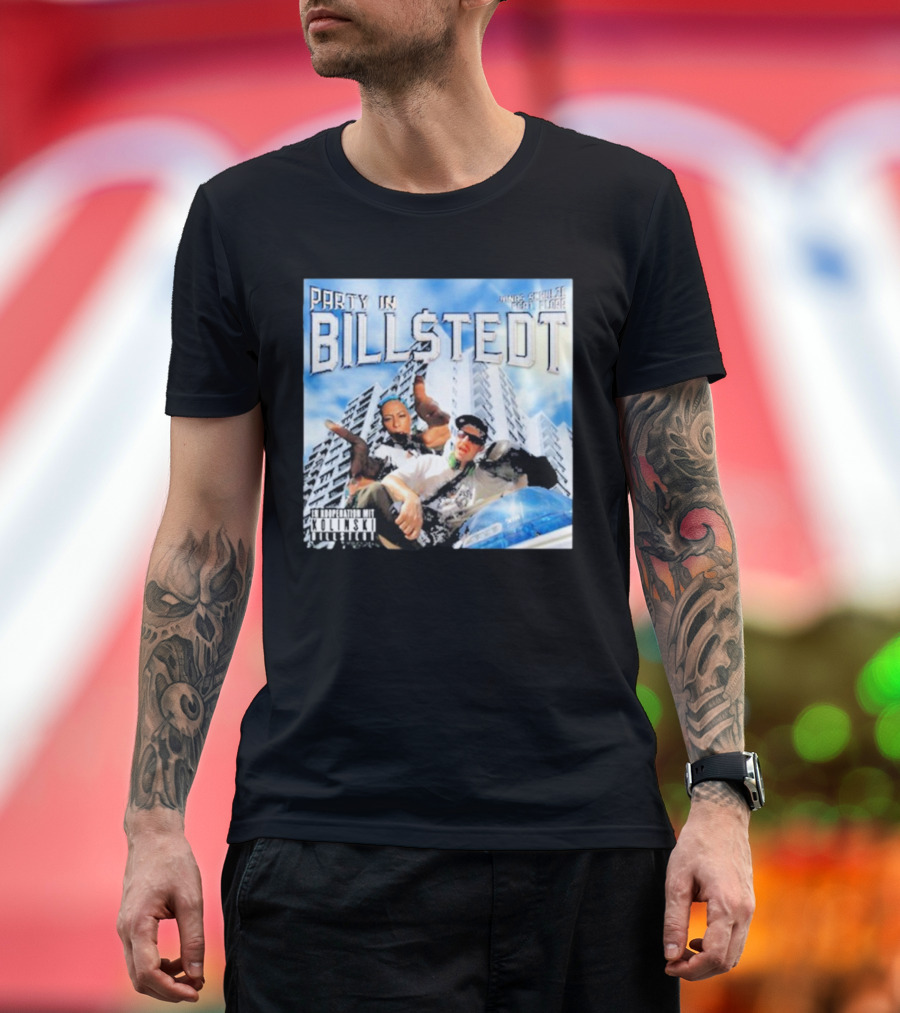 Party in Billstedt Feinkost Kolinski Cooperation Next Floor T-Shirt