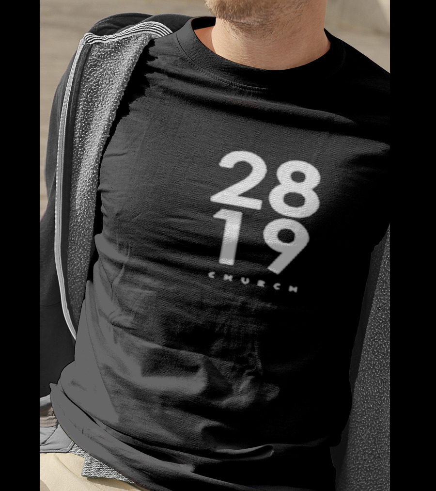 Philip Anthony Mitchell 2819 Church Minimalist Number T-Shirt