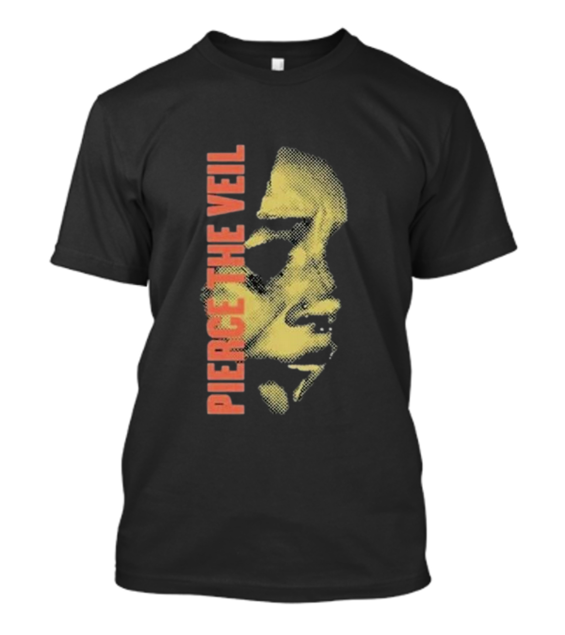 Pierce The Veil Yellow Face Tour T-Shirt