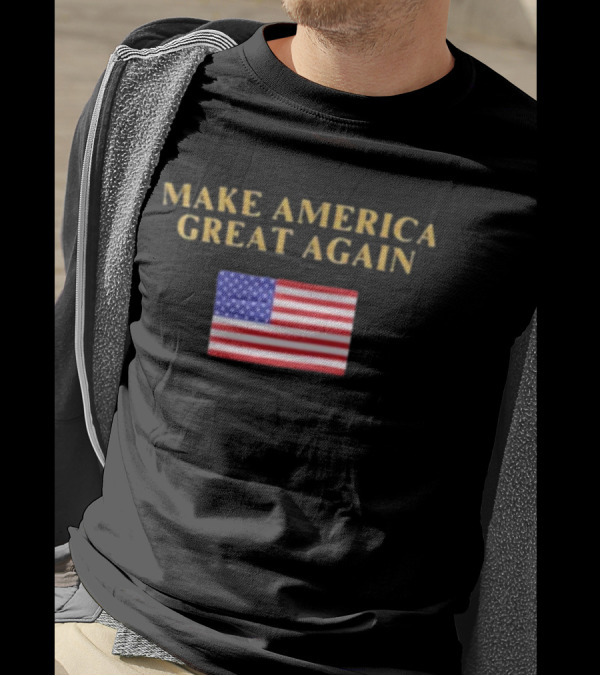 Make America Great Again American Flag T-Shirt
