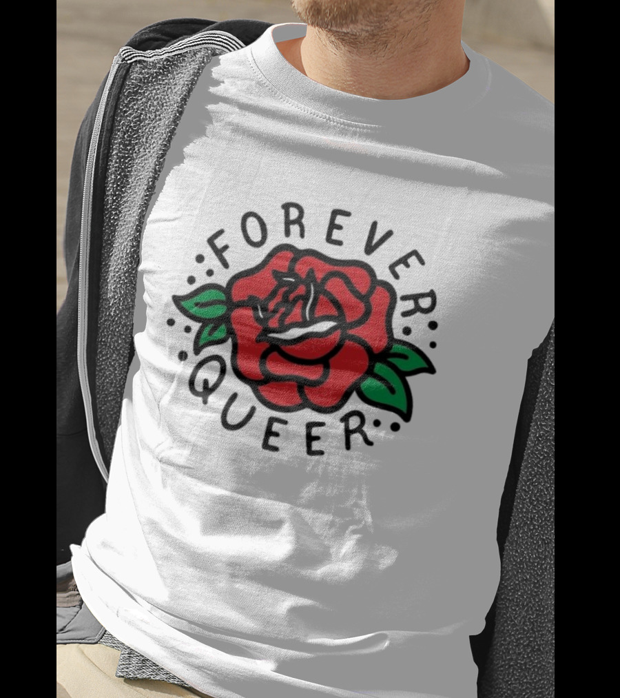 Forever Queer Red Rose T-Shirt