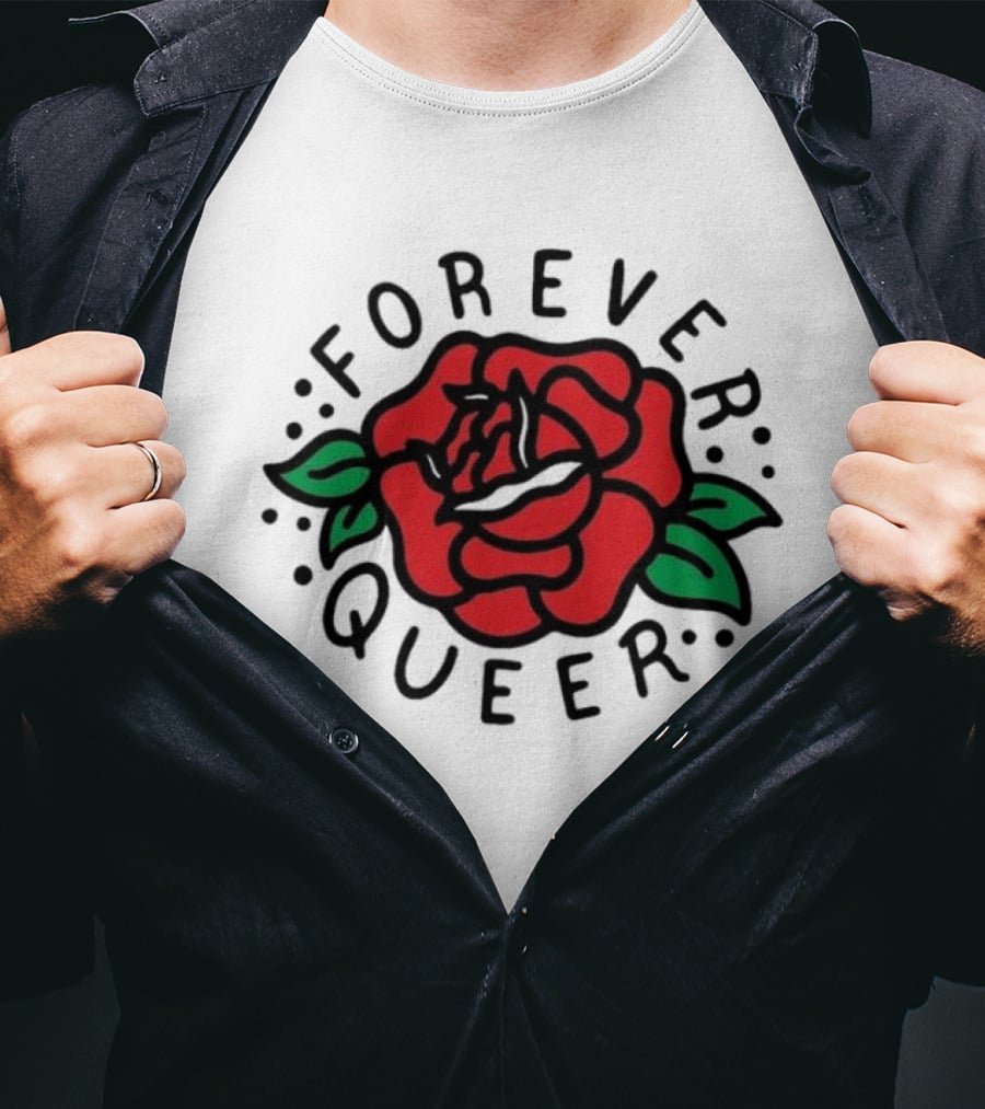 Forever Queer Red Rose T-Shirt