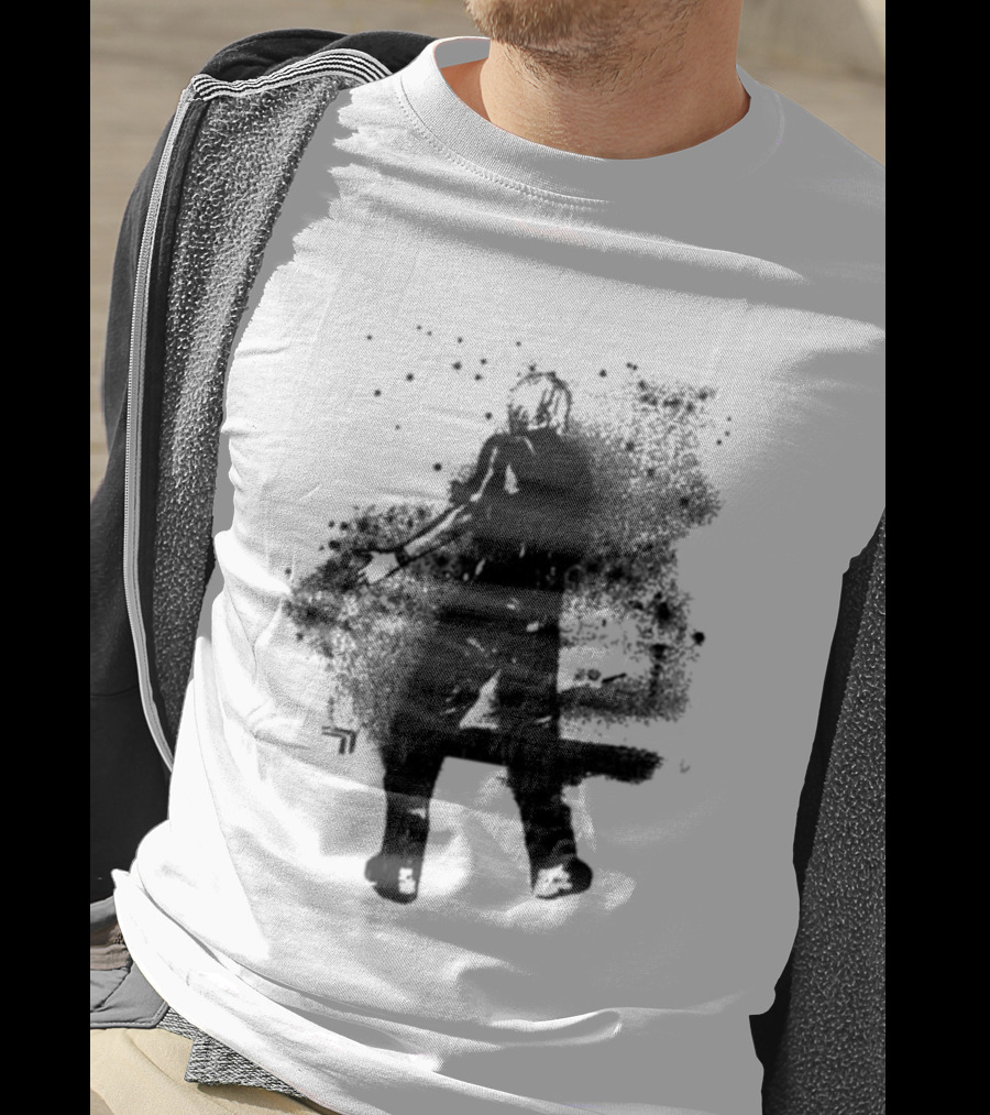 Lil Tjay Way Out The Hood Black And White Urban T-Shirt