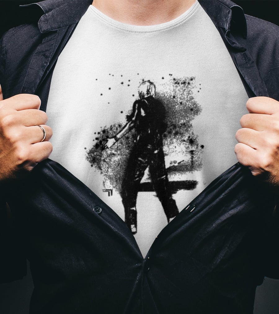 Lil Tjay Way Out The Hood Black And White Urban T-Shirt