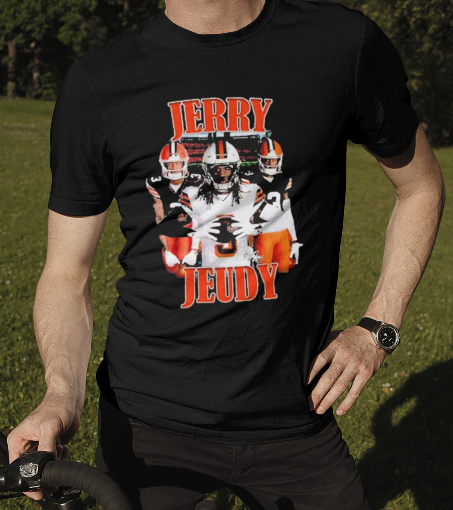 Jerry Jeudy Cleveland Browns Game Day Football Players T-Shirt