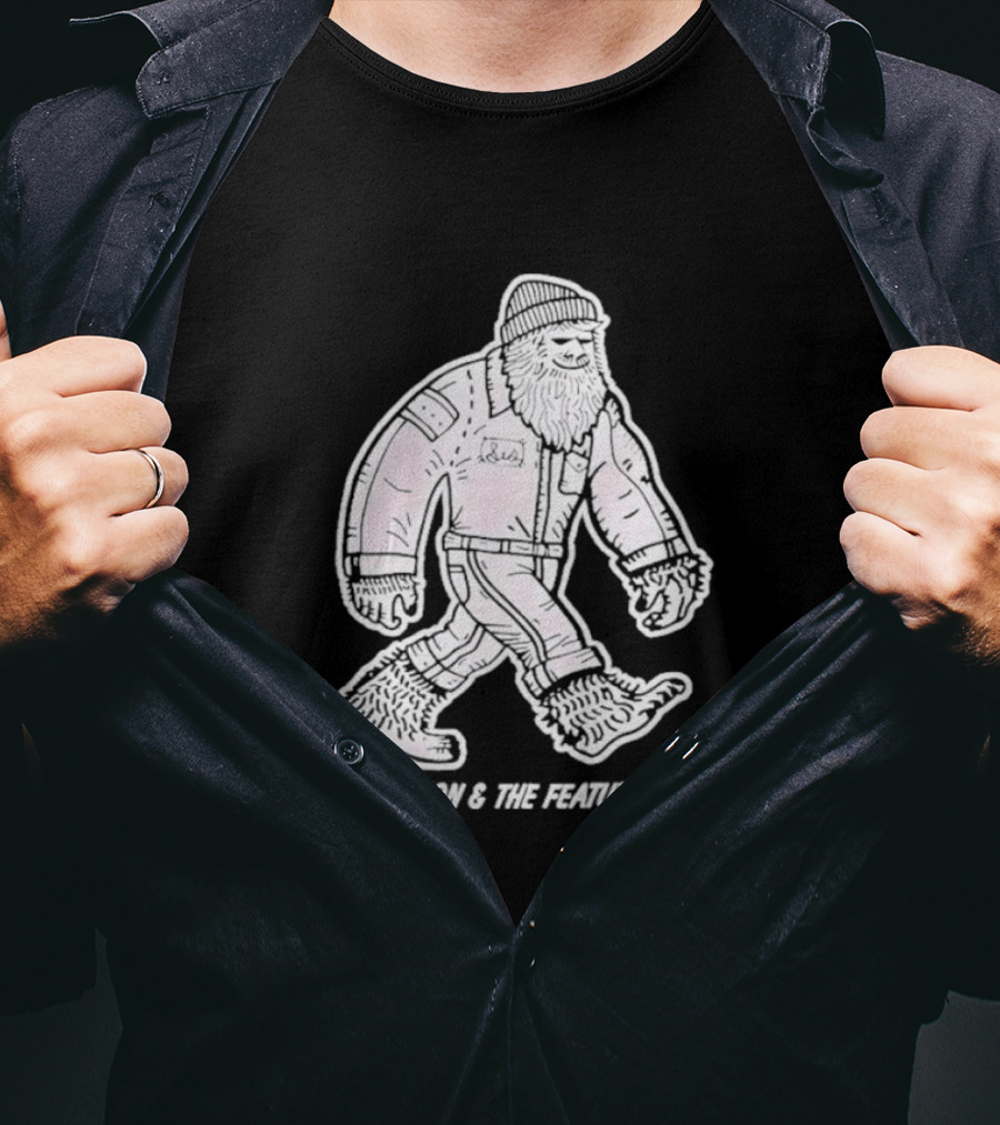 Nick Wilkinson And The Featured Players Bigfoot Lumberjack T-Shirt