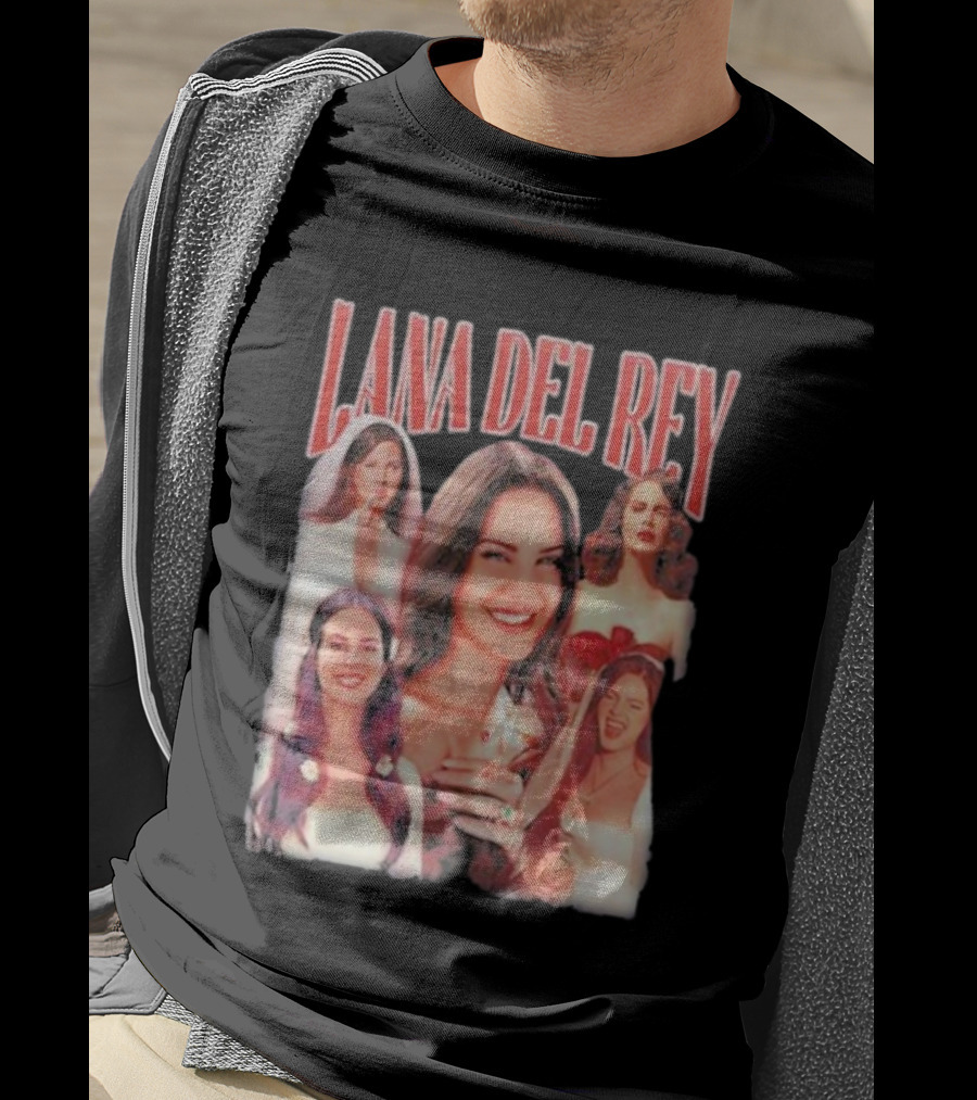 Lana Del Rey Iconic Collage T-Shirt
