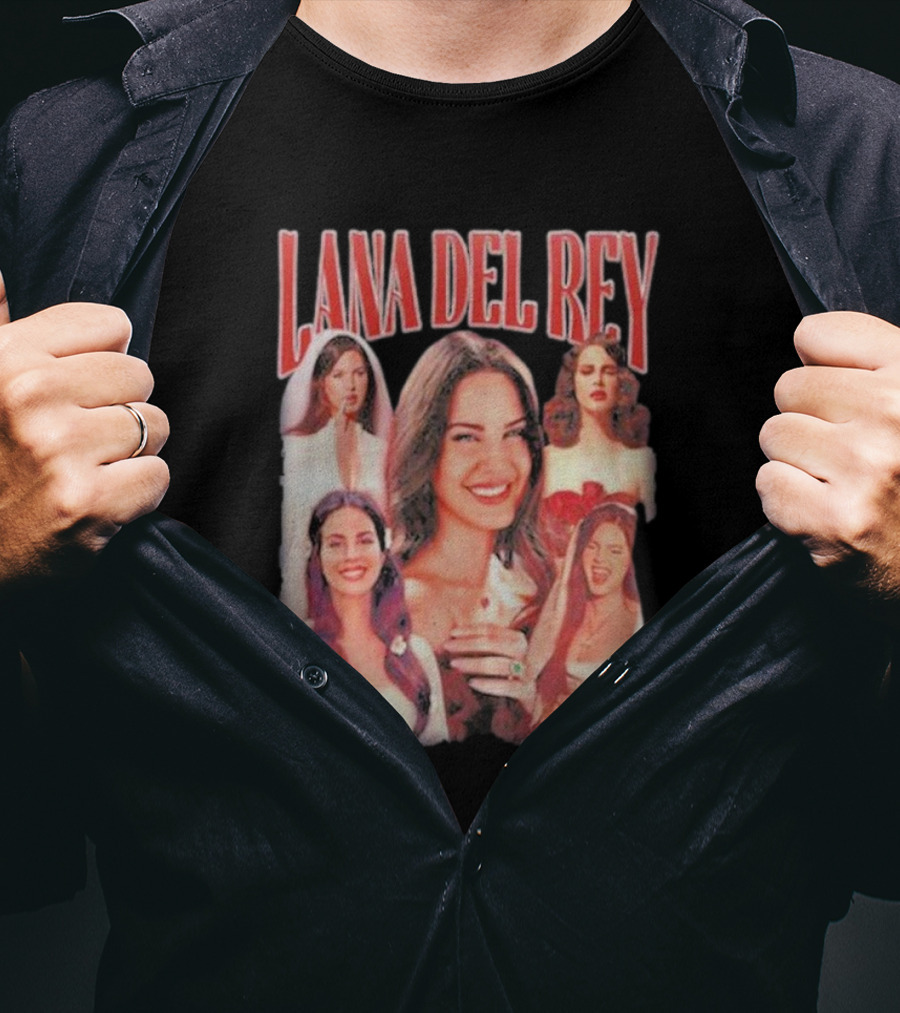Lana Del Rey Iconic Collage T-Shirt