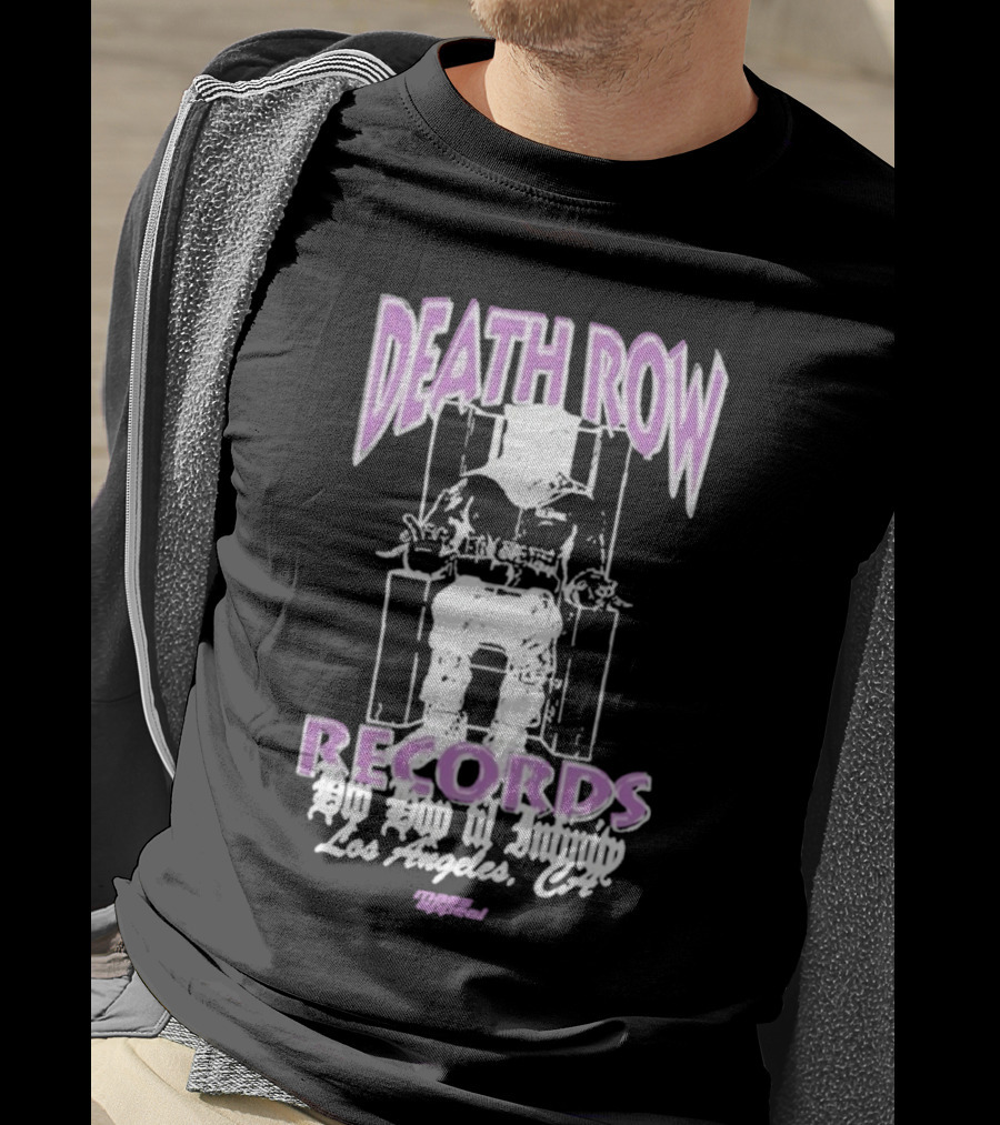 Death Row Records Los Angeles Hip Hop Till Infinity Mass Appeal T-Shirt