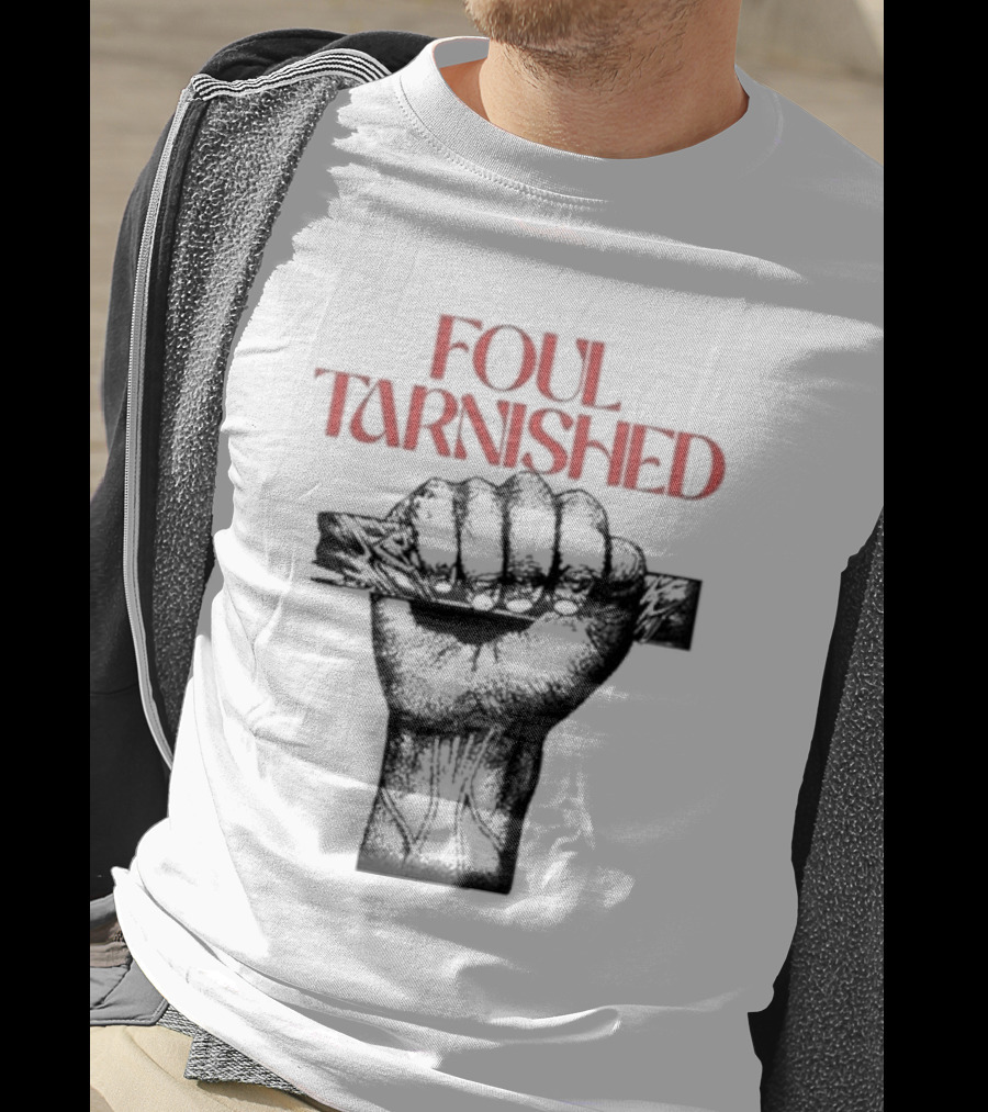 Foul Tarnished Raskolapparel Power Grip Print T-Shirt