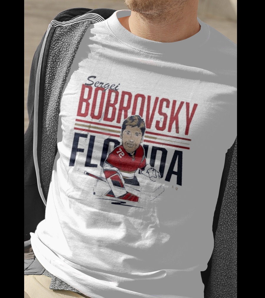 Sergei Bobrovsky Florida 72 Caricature T-Shirt