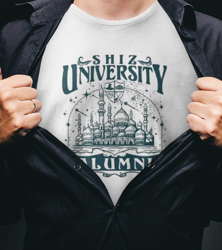 Shiz University Alumni With Grand Architectural T-Shirt