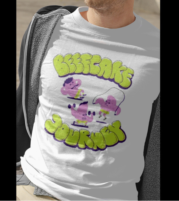 Beefcake Journey 2024 Three Bean Salad Podcast T-Shirt