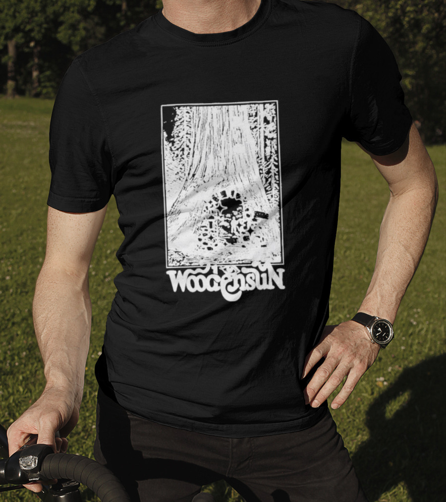 Woodensun Enchanted Realm Beneath The Giant Tree T-Shirt