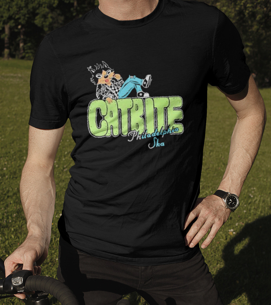 Cool Catbite Philadelphia Ska 2.0 Mineral Wash T-Shirt