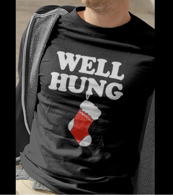 Danny Duncan Well Hung Holiday Stocking T-Shirt