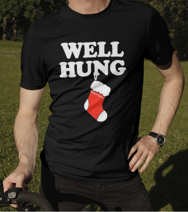 Danny Duncan Well Hung Holiday Stocking T-Shirt
