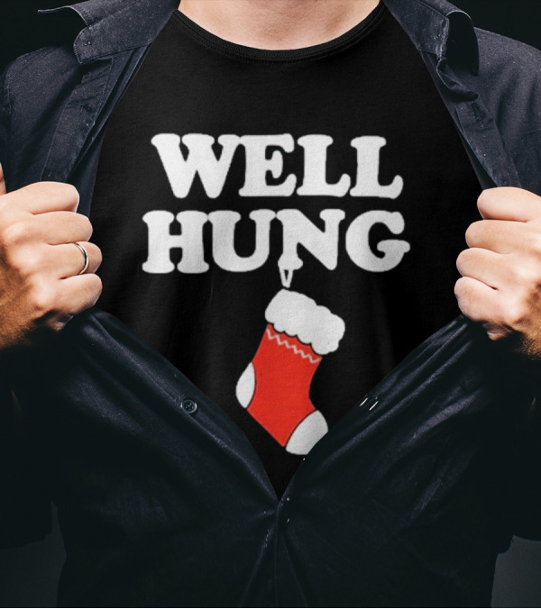 Danny Duncan Well Hung Holiday Stocking T-Shirt