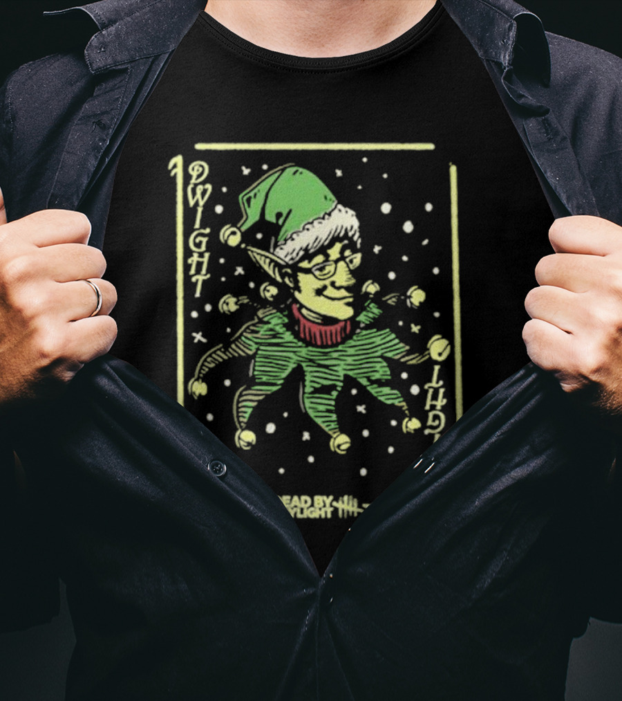 Dead By Daylight Dwight In Dwelf Christmas Attire T-Shirt